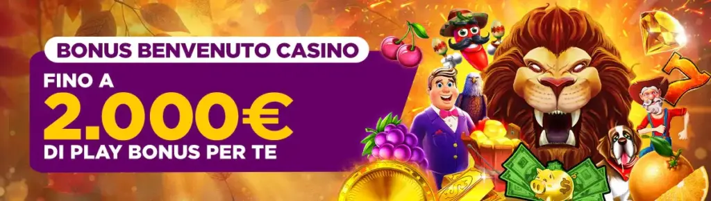 GoldBet - Bonus Benvenuto Casinò fino a 2.000€