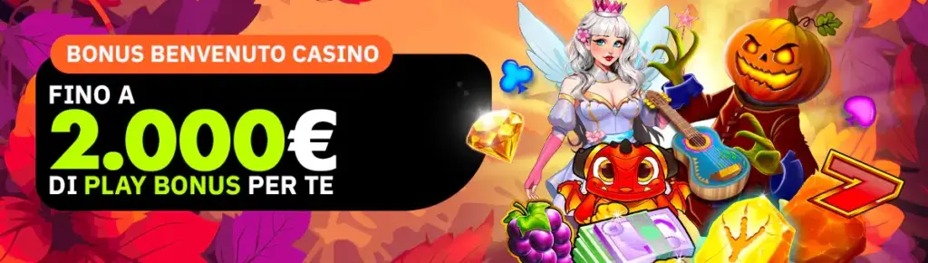 Lottomatica - Bonus Benvenuto Casinò fino a 2.000€